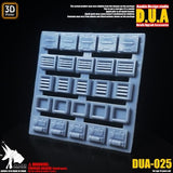 ANUBIS 3D print detail upgrade parts Resin Up Breastplate Heat Sink DUA025 no kits