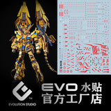 20250721 EVO PB RG 1/144 Unicorn 03 Phenex NT Fluo Water Slide Decal EVO100