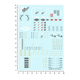 20250722 Artisan's Club MGSP01 MG 1/100 Astray Mirage Frame Water Slide Decal
