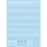 Transamsphere TRS MG RG HG 1/144 1/100 00 Series Sign Water Slide Decal TRSTYTU003RG TU003WG TU003RB TU003WB TU004WB TU004GR