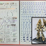 DL DALIN Water slide decal PG 1/60 UNICORN 03 PHENEX