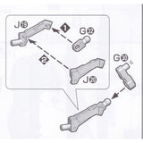 CA MG WING ZERO EW VER.KA J19 J20 METAL G30 G32 N2 PLASTIC Replacement spare parts