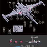 GUGU H251 HG 1/144 Infinite Justice Type 2 SEED Water Slide Decal GUGUHG011
