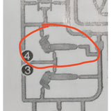 CD 6601 01 butcher parts for Red Frame Kai  Replacement