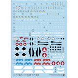 Transamsphere TRS HG 1/144 VF-22S STURMVOGEL 2 Water Slide Decal (Kits not included) TRSHG025