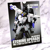 SH STUDIO Upgrade Metal Etching Parts MG 1/100 FAZZ FA ZZ Ver.ka