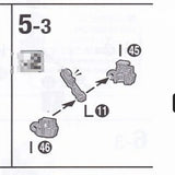 CA I45 I46 L11 3D Print GK parts for MG NARRATIVE C-PACKS Ver.Ka (Kits not included)