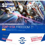 SH STUDIO Upgrade Metal Etching Parts for MG 1/100 Freedom 2.0