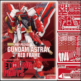 SH STUDIO Upgrade Metal Etching Parts for MG 1/100 Astray Red Frame
