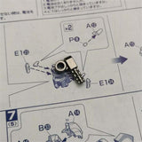 CA MG Luna Zaku D9 D10 J1 Metal replacement spare parts