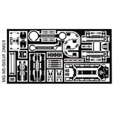 SH STUDIO Upgrade Metal Etching Parts for MG 1/100 White Ogre / Char Aznable's / MS-06J MS-06F Zaku