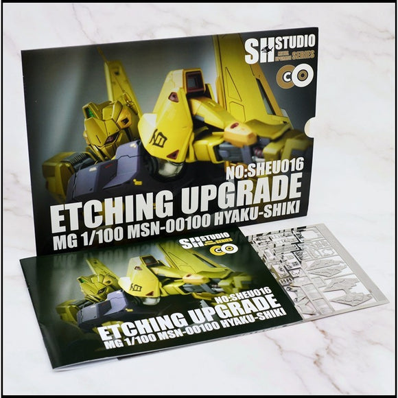 SH STUDIO Upgrade Metal Etching Parts for MG 1/100 Hyaku-Shiki 2.0
