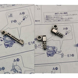 CA MG Luna Zaku D9 D10 J1 Metal replacement spare parts