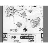 CD 6601 01 butcher parts for Red Frame Kai  Replacement