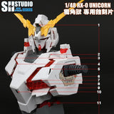 SH STUDIO Upgrade Metal Etching Parts for MEGA 1/48 Unicorn