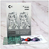 SH STUDIO Upgrade Metal Etching Parts for MG 1/100 Zaku 2 Series