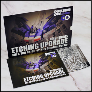 SH STUDIO Upgrade Etching Parts for MG 1/100 Hi-v Hi Nu Ver.ka
