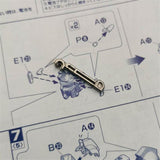 CA MG Luna Zaku D9 D10 J1 Metal replacement spare parts