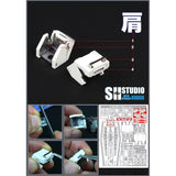 SH STUDIO Upgrade Metal Etching Parts for MG 1/100 GTO Origin RX-78-2