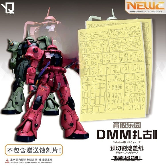 NewC DMM MG 1/100 ZAKU 2 GK PRO Masking Tape Pre Cut (Kits not included)