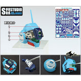 SH STUDIO Upgrade Metal Etching Parts for MG 1/100 GM S niper 2