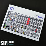 SH STUDIO Upgrade Etching Parts for MG 1/100 Hi-v Hi Nu Ver.ka