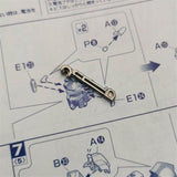 CA MG Luna Zaku D9 D10 J1 Metal replacement spare parts