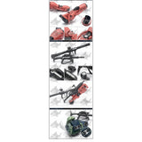 SH STUDIO Upgrade Metal Etching Parts for MG 1/100 White Ogre / Char Aznable's / MS-06J MS-06F Zaku