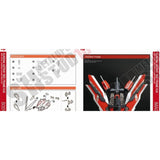 SH STUDIO Upgrade Metal Etching Parts for MG 1/100 Astray Red Frame