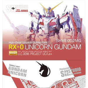 SH STUDIO Upgrade Metal Etching Parts MG 1/100 OVA Unicorn Series