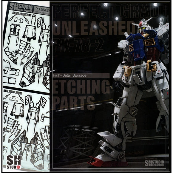 SH STUDIO Upgrade Etching Parts for PGU PG 1/60 RX-78-2