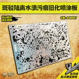 Alexen AJ0056 57 58 59 Stencil Tools Corrosion and Stain Template Stencil for Aging