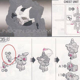 CA RG Unicorn Chest G35*2PCS  Metal replacement spare parts