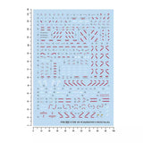 20250722 Artisan's Club Water Slide Decal MG 1/100 Narrative Ver C Packs ka [MG220]