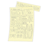 20250722 NewC Ban dai/ KO HG GTO Moroccan Front Type GM Pre-cut Masking Tape