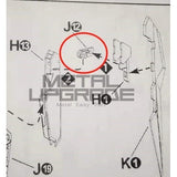 CA MB 8822 00q QANT J12 J18 F37 F36 D12 D12 D13 J7 J8 Metal replacement share