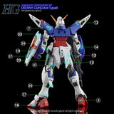YAN FLAME Water Slide Decal GHOST HG 1/144 Destiny Spec 2 (YANHG037) 20250721