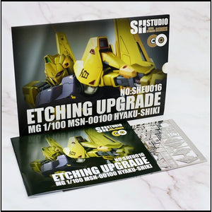 SH STUDIO Upgrade Metal Etching Parts for MG 1/100 Hyaku-Shiki 2.0