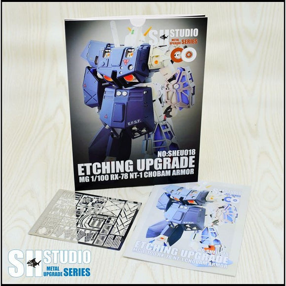 SH STUDIO Upgrade Metal Etching Parts for MG 1/100 RX-78 NT-1 2.0