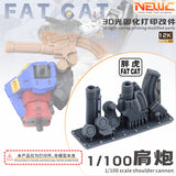 NewC Fat Cat 1/100 RGU RX-78-2 2.0 3D Printing Upgrade Shoulder Parts (Kits not included)