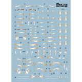 1010 Water Slide Decal MNP-XH04 TIANYINGXING NEZHA MOTOR NUCLEAR 1010GM008