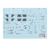 GUGU H251 HG 1/144 Infinite Justice Type 2 SEED Water Slide Decal GUGUHG011