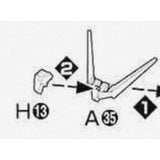 CD butcher parts for MG Aile strike fighter