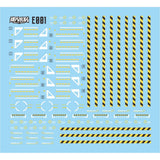 MASTER Water Slide Decal E001 E002 Garage Cage Hangar Stand General Use Collectibles