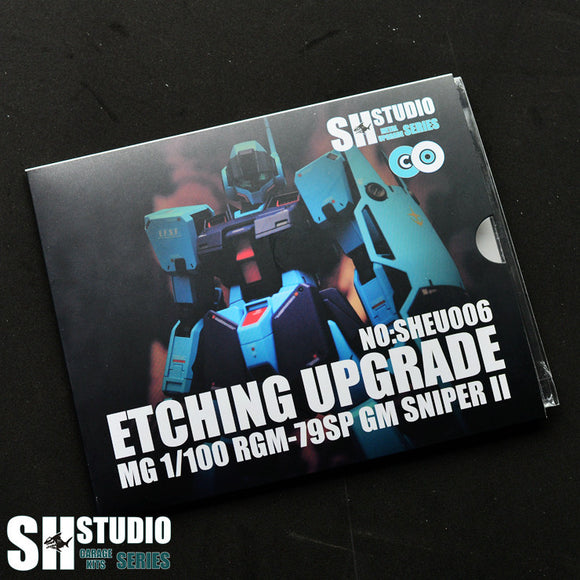 SH STUDIO Upgrade Metal Etching Parts for MG 1/100 GM S niper 2