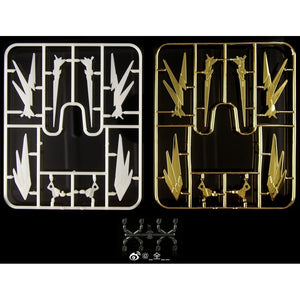 CA PG 01 02 03 Unicorn Phenex Banshee v fin White and gold replacement spare parts