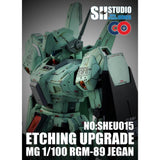 SH STUDIO Upgrade Metal Etching Parts for MG 1/100 JEGAN
