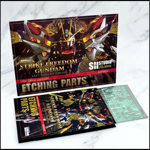 SH STUDIO Upgarde Etching Parts for MGEX 1/100 Strike Freedom