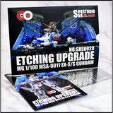 SH STUDIO Upgrade Metal Etching Parts for MG 1/100 EXS EX-S