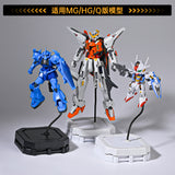 MOSHI MS121 Black White Snake shaped Movable ABS Base Stand for BB / MG / HG General Use (Kits not included)